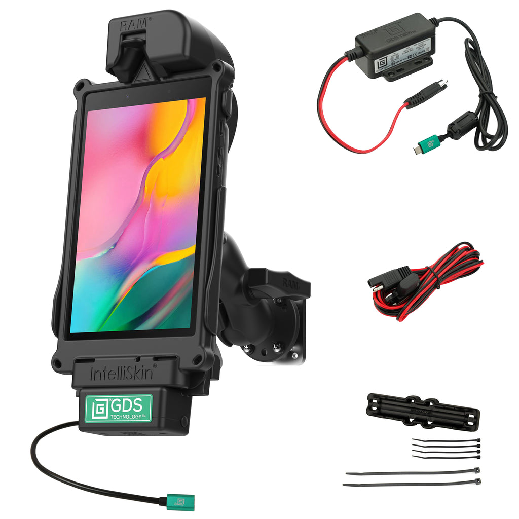 GDS tough dock voertuigbundel voor Samsung tab a 80 2019 - RAM Mounts RAM-GDS-101B2-SAM55CP-V7CU