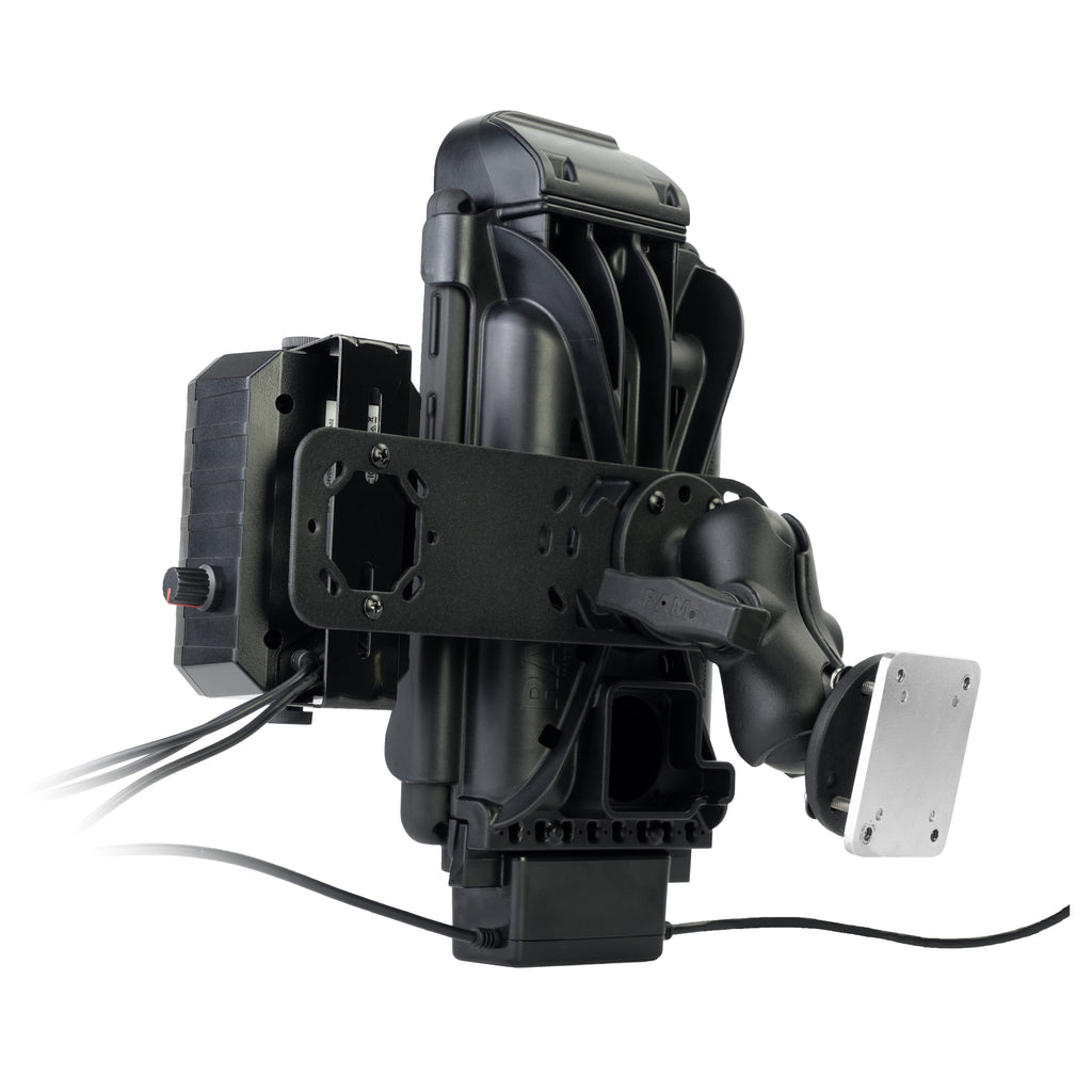 GDS® Tough-Dock™ Universele PTT Voertuigbundel voor Samsung Tab Active3 - RAM Mounts RAM-GDS-101B2-SAM62-PTT1U afbeelding 2