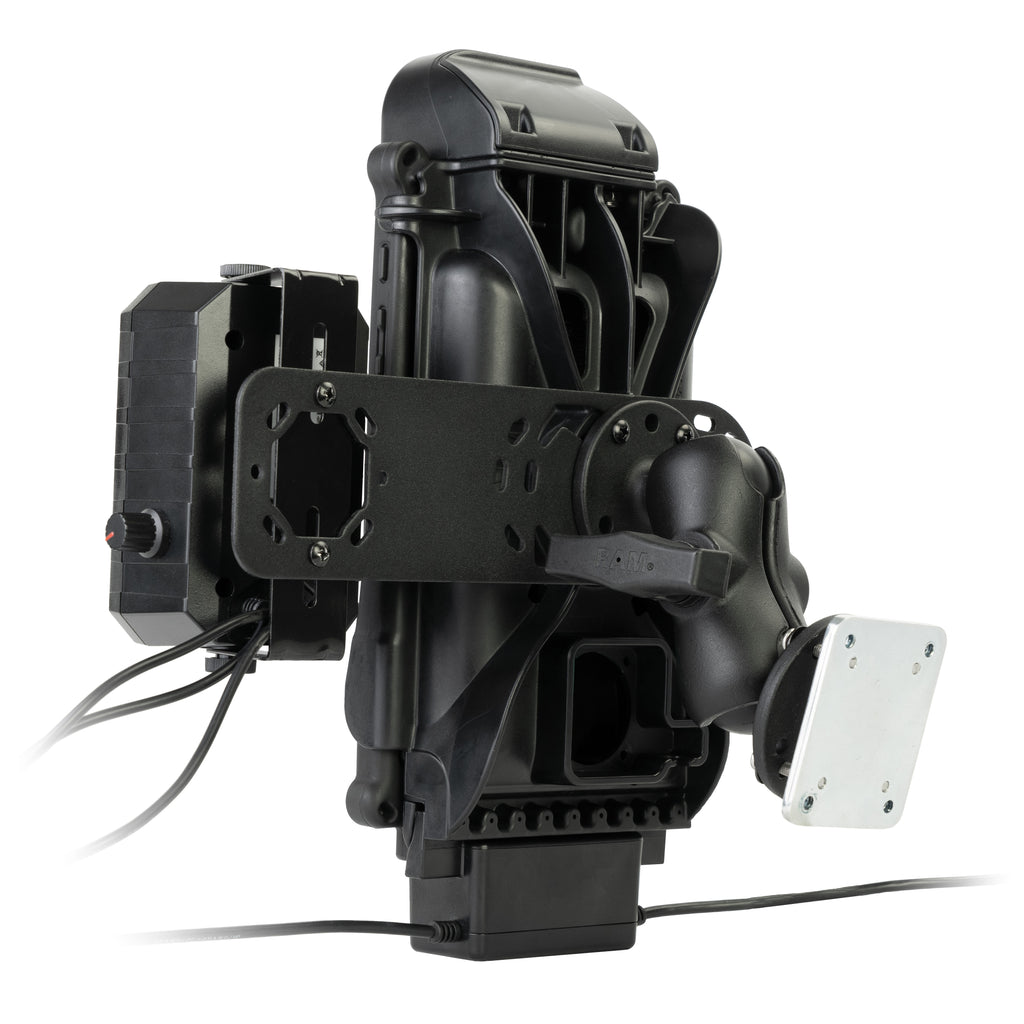 GDS® Tough-Dock™ Universele PTT Voertuigbundel voor Tab A7 Lite 8.7 - RAM Mounts RAM-GDS-101B2-SAM80-PTT1U afbeelding 2