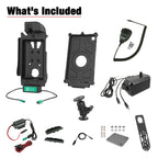 GDS® Tough-Dock™ Universele PTT Voertuigbundel voor Tab A7 Lite 8.7 - RAM Mounts RAM-GDS-101B2-SAM80-PTT1U afbeelding 3