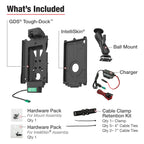 GDS® Tough-Dock™ Voertuigbundle voor Samsung Tab A9+ - RAM Mounts RAM-GDS-101B2-SAM88CP-V3CU afbeelding 4