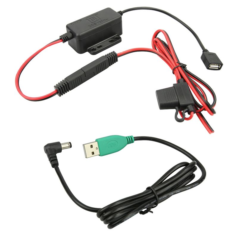 GDS® Modulair 30-64V Hardwire Lader met USB-A naar DC-kabel - RAM Mounts RAM-GDS-CHARGE-M55-V8BU afbeelding 1