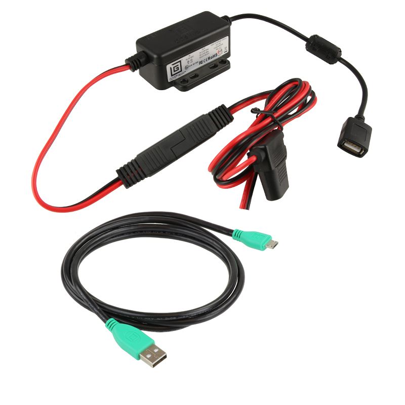 GDS® Modulaire 10-30V Hardwire-oplader met mUSB-kabel - RAM Mounts RAM-GDS-CHARGE-MUSB-V7B1U afbeelding 1
