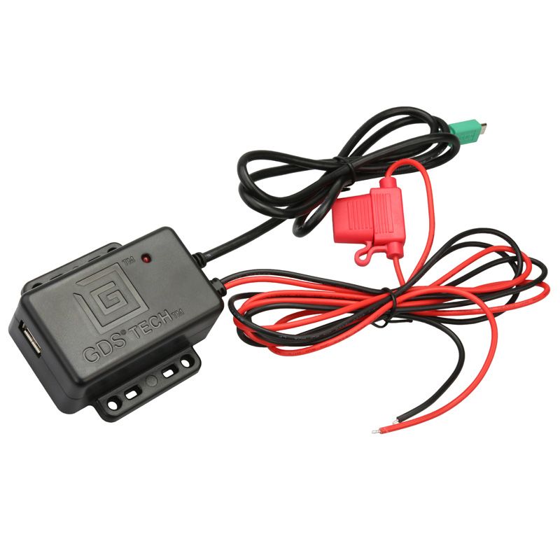 GDS® Hardwire-oplader met mUSB-stekker en Type-A-poort - RAM Mounts RAM-GDS-CHARGE-OTGAU afbeelding 1