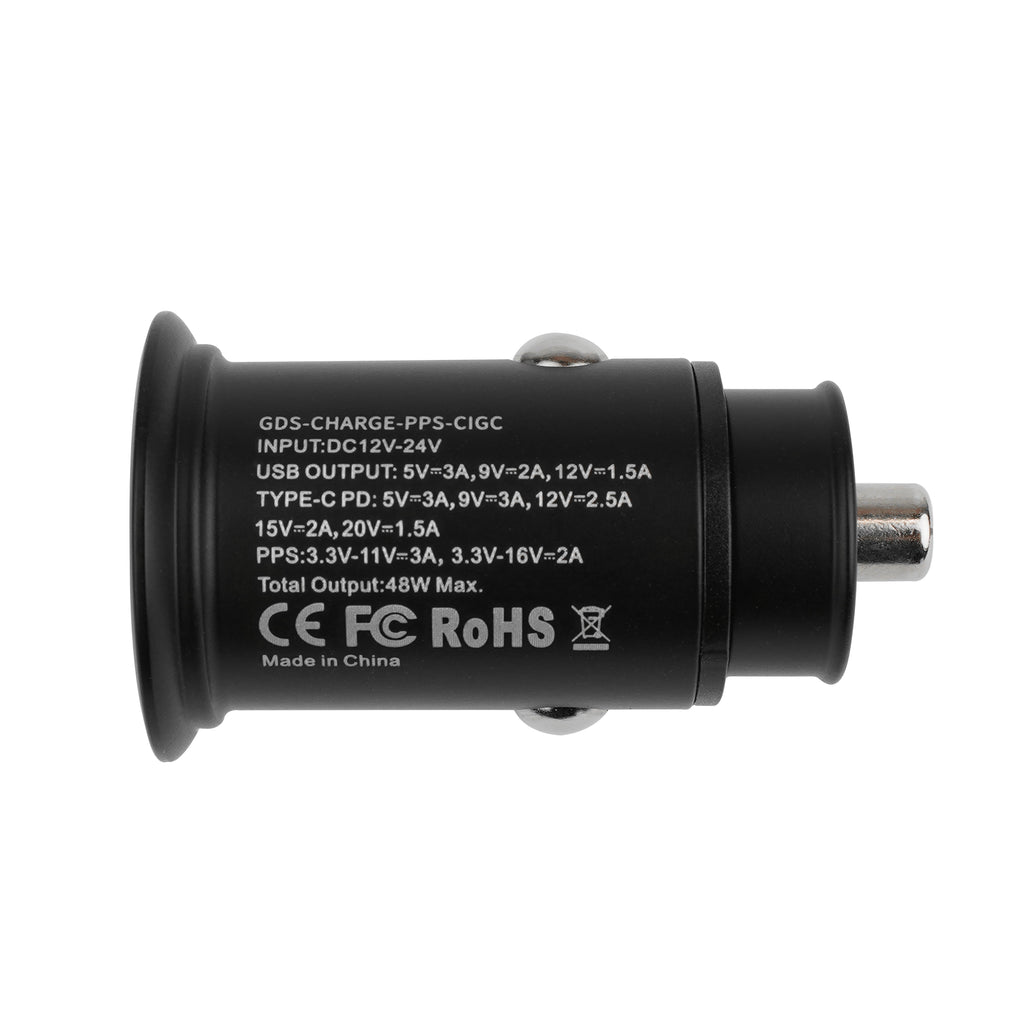 GDS® Type-C en Type A 2-poorts Sigarettenaansteker - RAM Mounts RAM-GDS-CHARGE-PPS-CIGC afbeelding 3