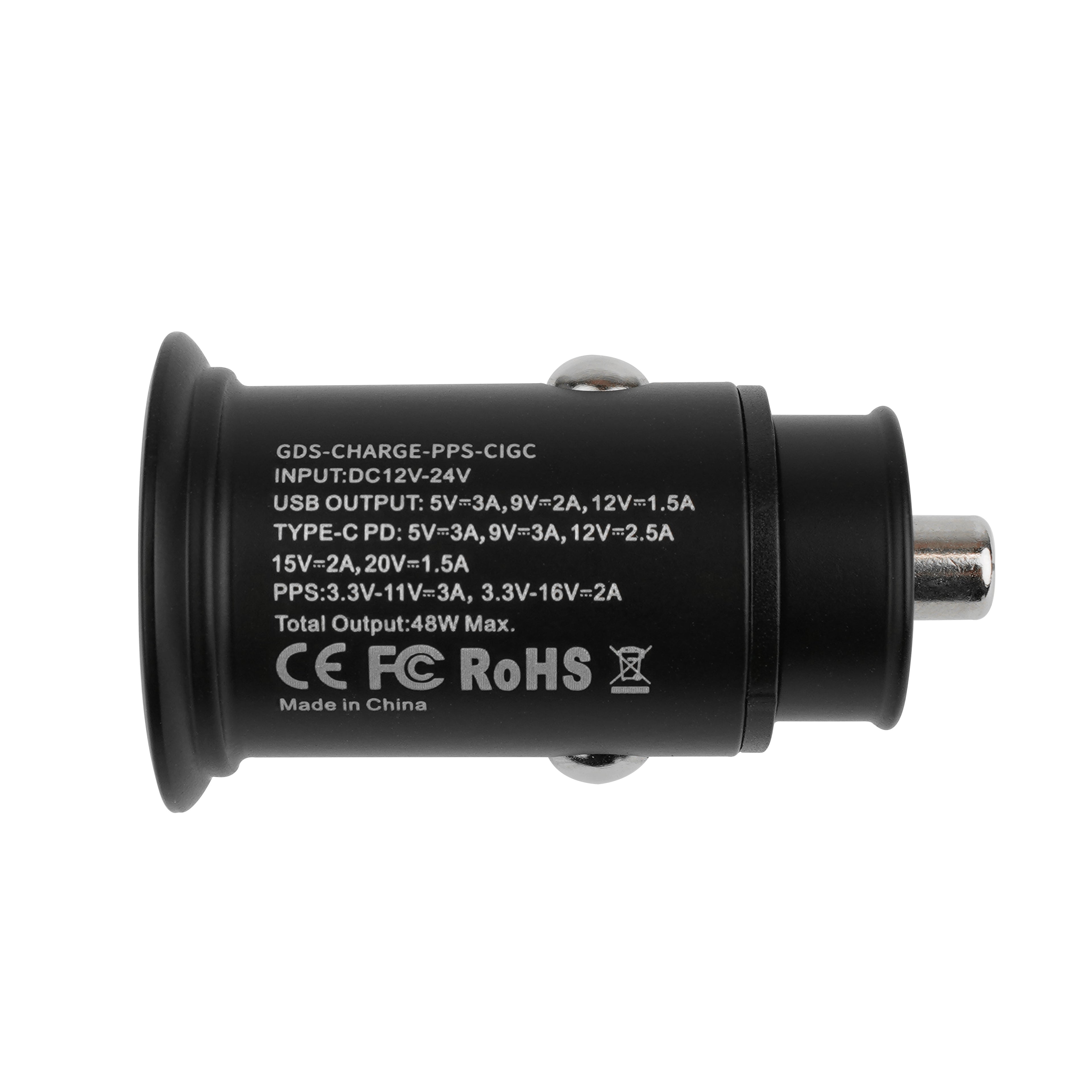 GDS® Type-C en Type A 2-poorts Sigarettenaansteker - RAM Mounts RAM-GDS-CHARGE-PPS-CIGC afbeelding 3