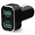 GDS 2 poorts USB sigarettenaansteker met qualcomm quick charge 30 - RAM Mounts RAM-GDS-CHARGE-USB2QCCIG