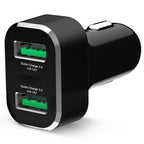 GDS 2 poorts USB sigarettenaansteker met qualcomm quick charge 30 - RAM Mounts RAM-GDS-CHARGE-USB2QCCIG