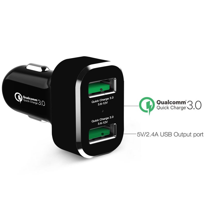 GDS® 2-poorts USB sigarettenaansteker met Qualcomm® Quick Charge™ 3.0 - RAM Mounts RAM-GDS-CHARGE-USB2QCCIG afbeelding 2