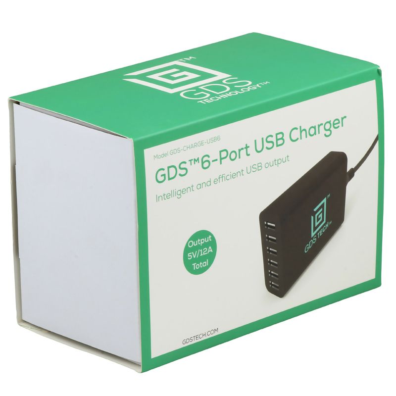 GDS® Intelligent 6-poort USB Oplader - RAM Mounts RAM-GDS-CHARGE-USB6 afbeelding 4