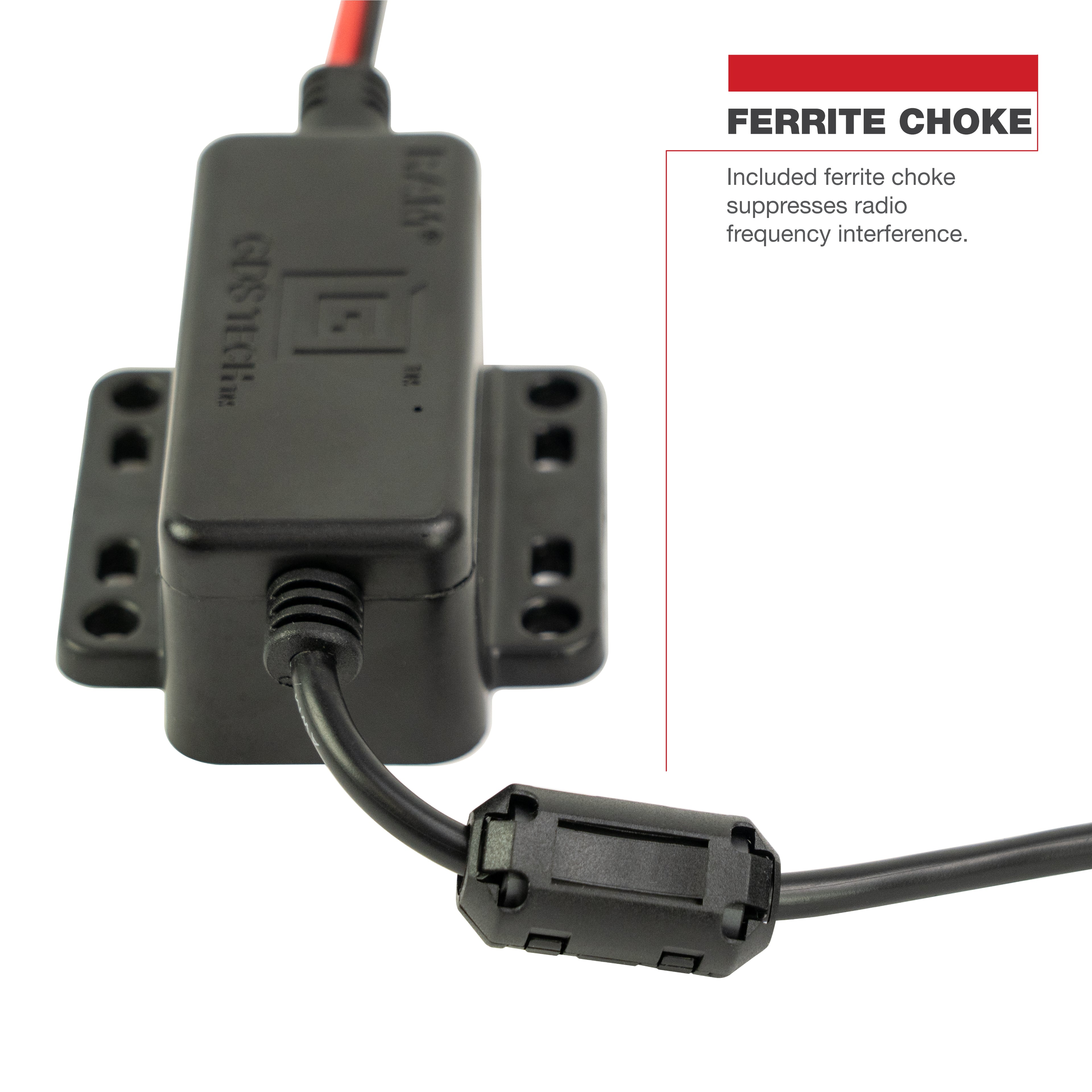 GDS® Modulair 10-30V met oplaadfunctie (45W) Mannelijke USB-C Oplader met vaste bedrading - RAM Mounts RAM-GDS-CHARGE-V3C-3U afbeelding 2