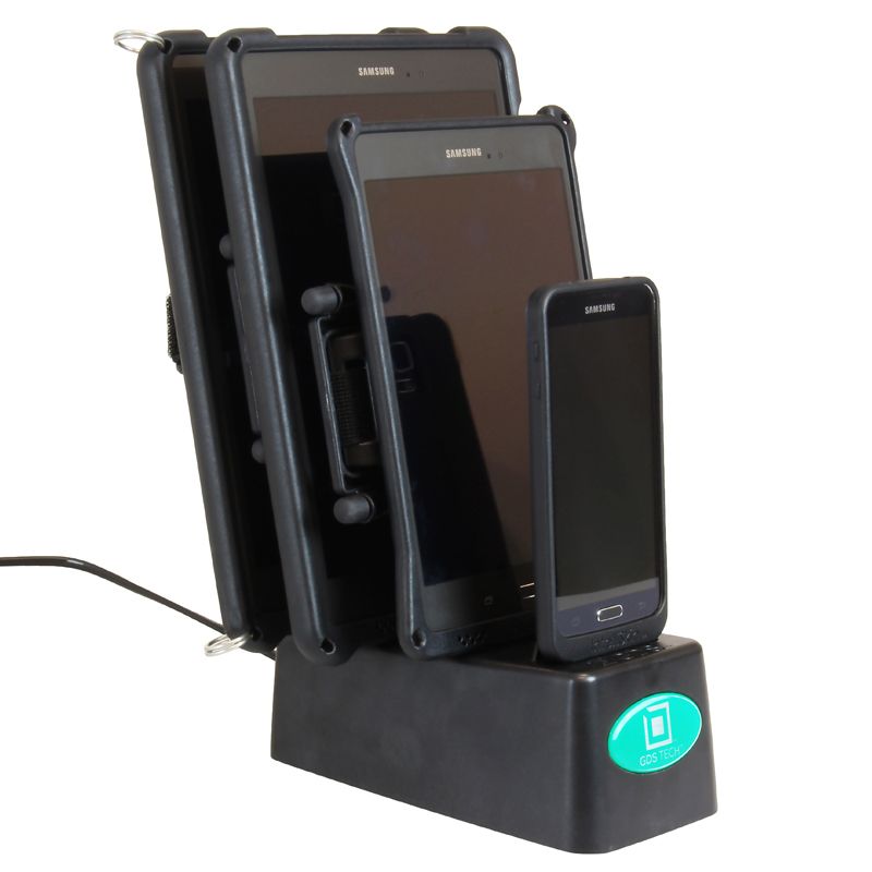 GDS® 4-poorts desktoplader voor IntelliSkin®-producten - RAM Mounts RAM-GDS-DOCK-4G1PU afbeelding 4