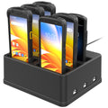GDS 6 poorts stroom RJ45 dock voor handhelds met intelliskin - RAM Mounts RAM-GDS-DOCK-6G15P-RJ45