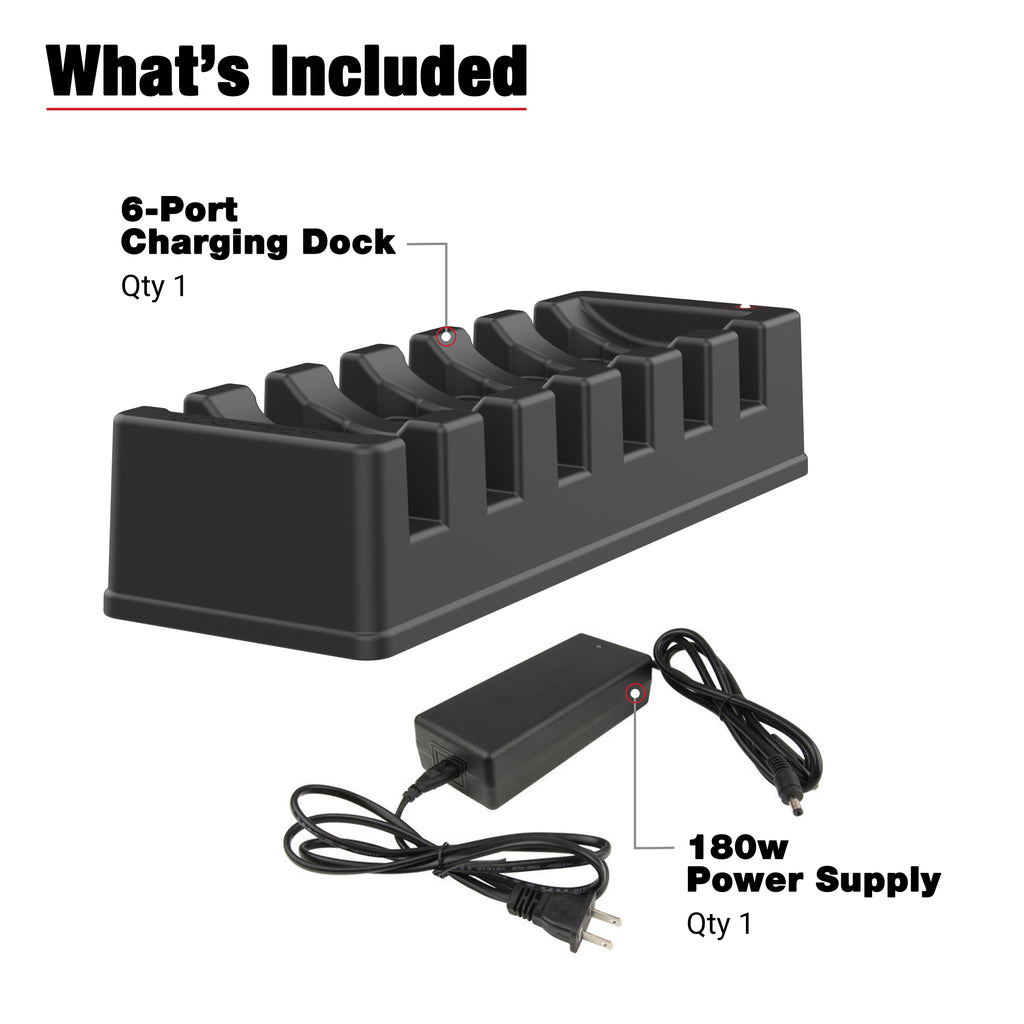 GDS® 6-Port Power + Enkele RJ45 Dock voor Tablets met IntelliSkin® - RAM Mounts RAM-GDS-DOCK-6G16-SW1 afbeelding 6