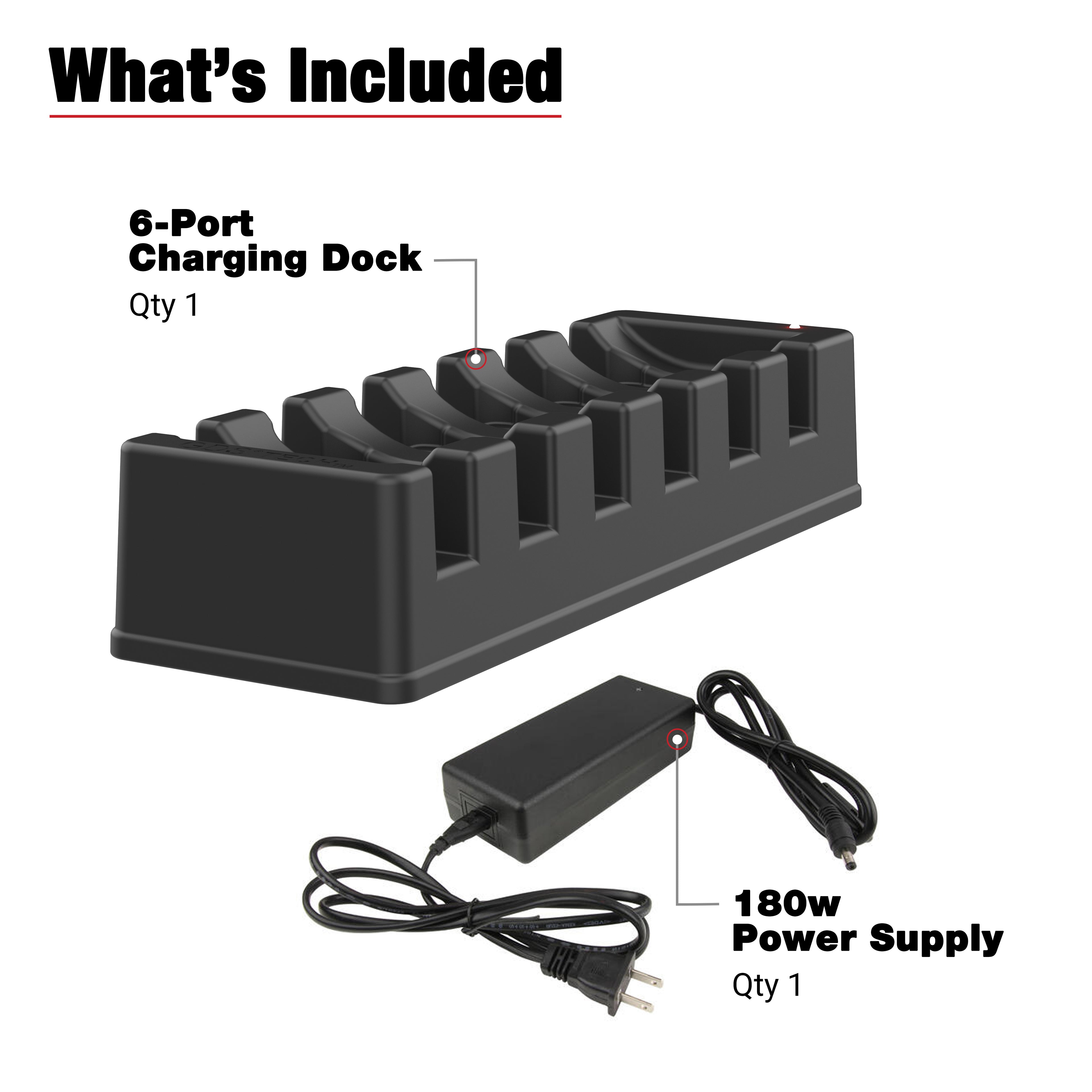 GDS® 6-Port Power + Enkele RJ45 Dock voor Tablets met IntelliSkin® - RAM Mounts RAM-GDS-DOCK-6G16-SW1 afbeelding 6
