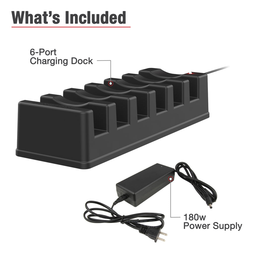 GDS® 6-poorts aangedreven dock voor tablets met IntelliSkin® - RAM Mounts RAM-GDS-DOCK-6G16P afbeelding 4