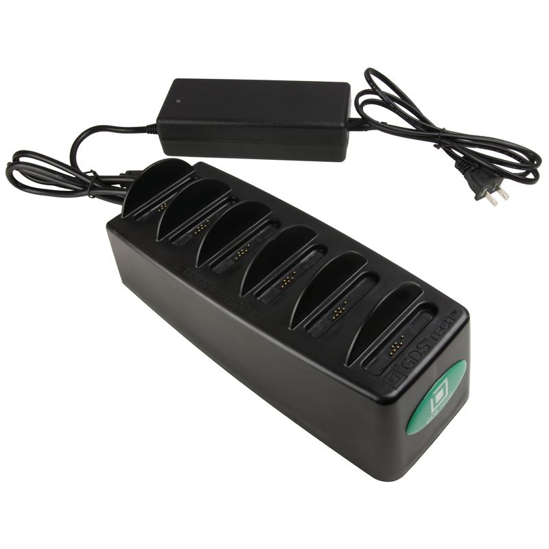 GDS® 6-poorts Power Delivery Desktop Charger voor IntelliSkin® Next Gen - RAM Mounts RAM-GDS-DOCK-6G1PD-NGU afbeelding 2