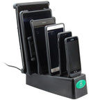 GDS® 6-poorts desktoplader voor IntelliSkin®-producten - RAM Mounts RAM-GDS-DOCK-6G1PU afbeelding 4