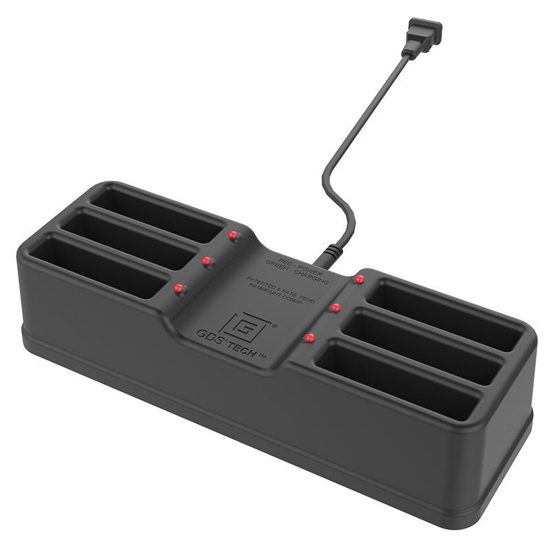 GDS® 6-poorts desktop oplader voor telefoons met IntelliSkin® - RAM Mounts RAM-GDS-DOCK-6G9PU afbeelding 2