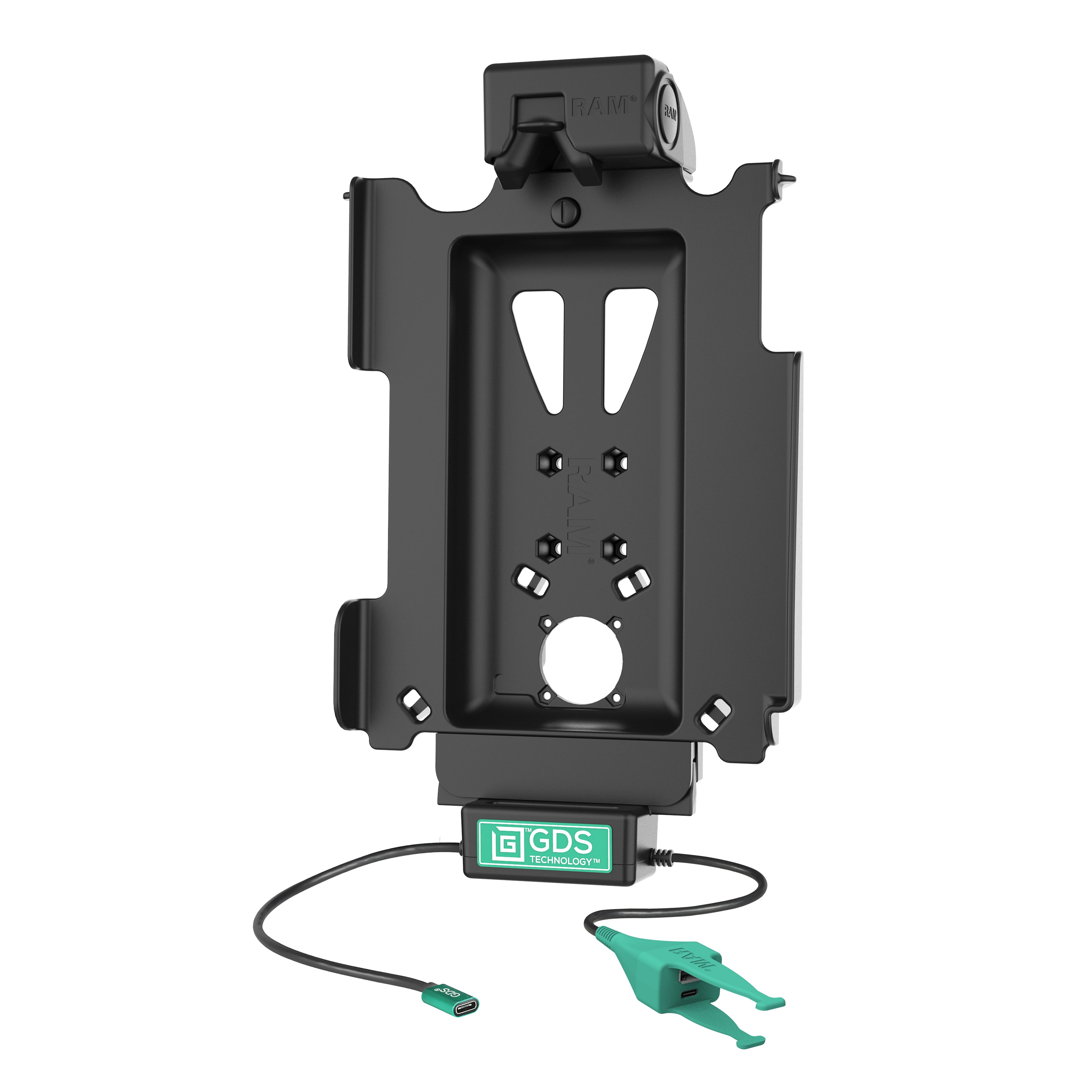 GDS® Tough-Dock™ Dual USB-A & USB-C iPad 10e & 11e Gen, Pro & Air 11 - RAM Mounts RAM-GDS-DOCK-AP32C-CAU afbeelding 2