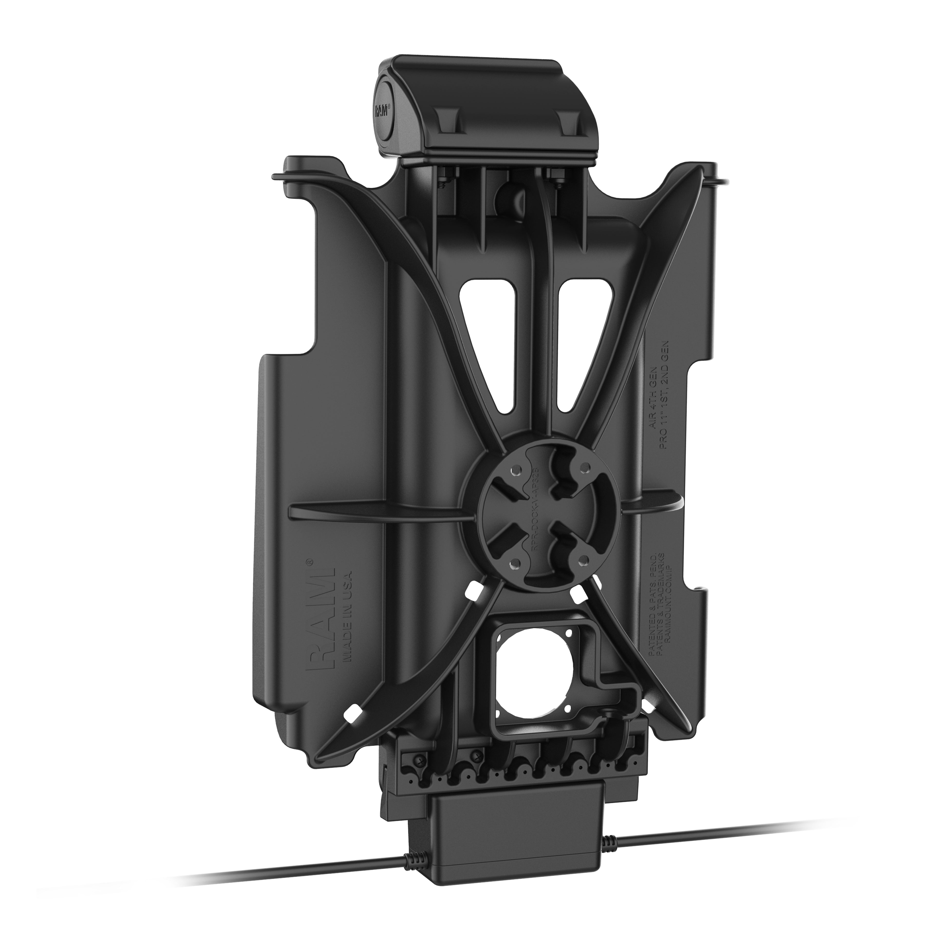 GDS® Tough-Dock™ Dual USB-A & USB-C iPad 10e & 11e Gen, Pro & Air 11 - RAM Mounts RAM-GDS-DOCK-AP32C-CAU afbeelding 3