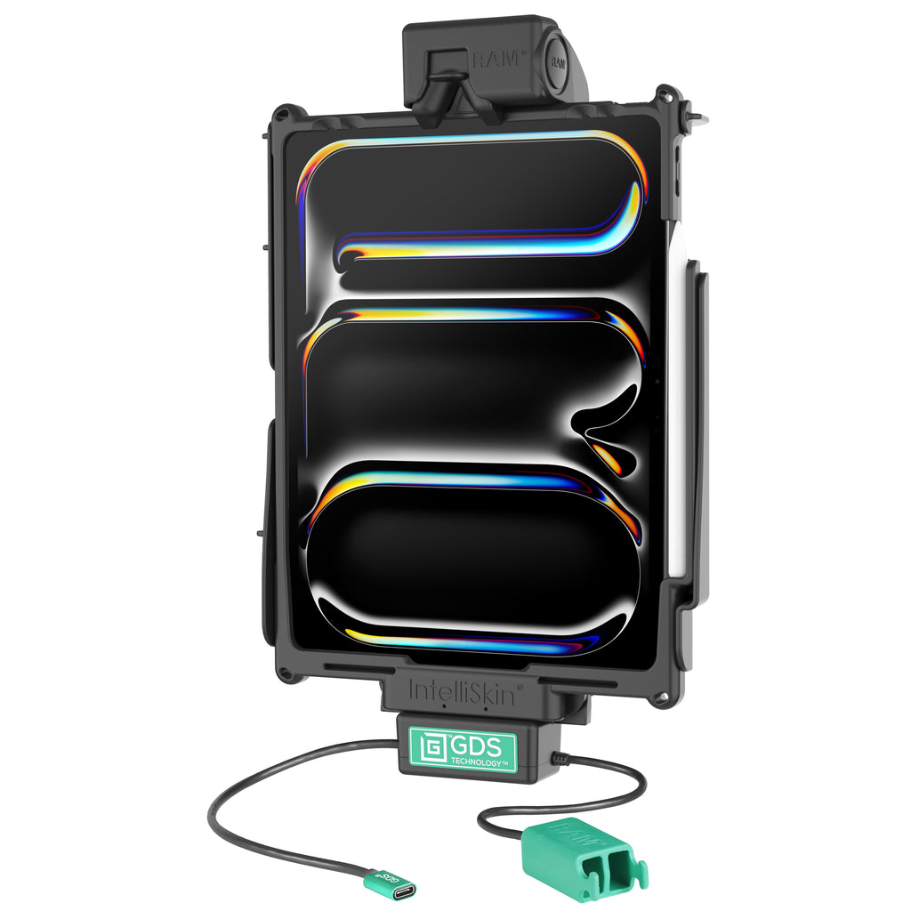 GDS® Tough-Dock™ + Dual USB-A voor iPad Pro 12.9 3-6, Pro 13 & Air 13 - RAM Mounts RAM-GDS-DOCK-AP37CD2U afbeelding 1