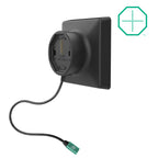 GDS uni conn gegokt lak met USB-C VESA adapter - RAM Mounts RAM-GDS-DOCK-D10V-C