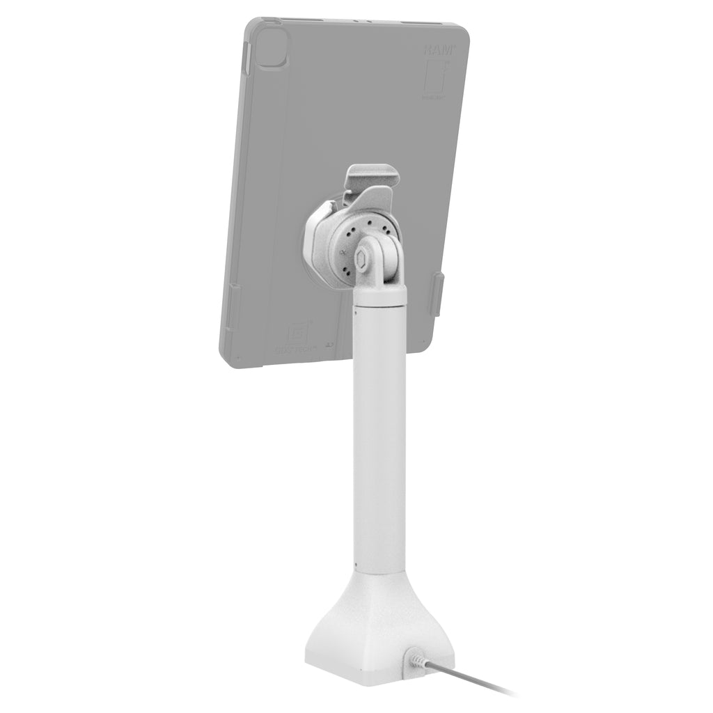 GDS® Uni-Conn™ 35,56 cm (14") Pedestal Dock met oplaadfunctie via PoE - Grijs - RAM Mounts RAM-GDS-DOCK-D11-14-U3E-GRY afbeelding 3