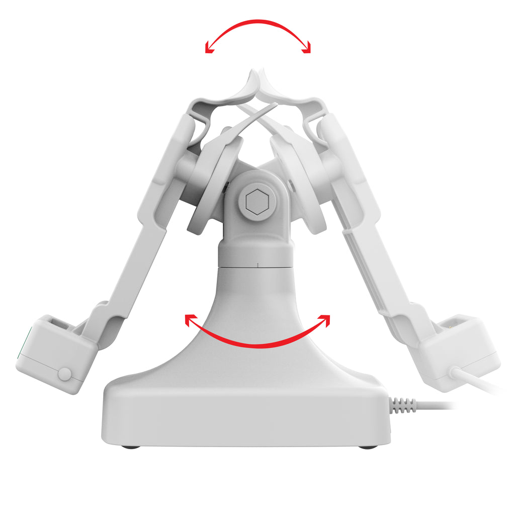 GDS® Uni-Conn™ Kantel en Draai Kiosk Dock met oplaadfunctie via PoE - Grijs - RAM Mounts RAM-GDS-DOCK-D14-U1E-GRY afbeelding 3