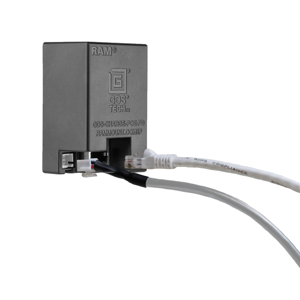 GDS® Uni-Conn™ Kantel en Draai Kiosk Dock met oplaadfunctie via PoE - Grijs - RAM Mounts RAM-GDS-DOCK-D14-U1E-GRY afbeelding 6