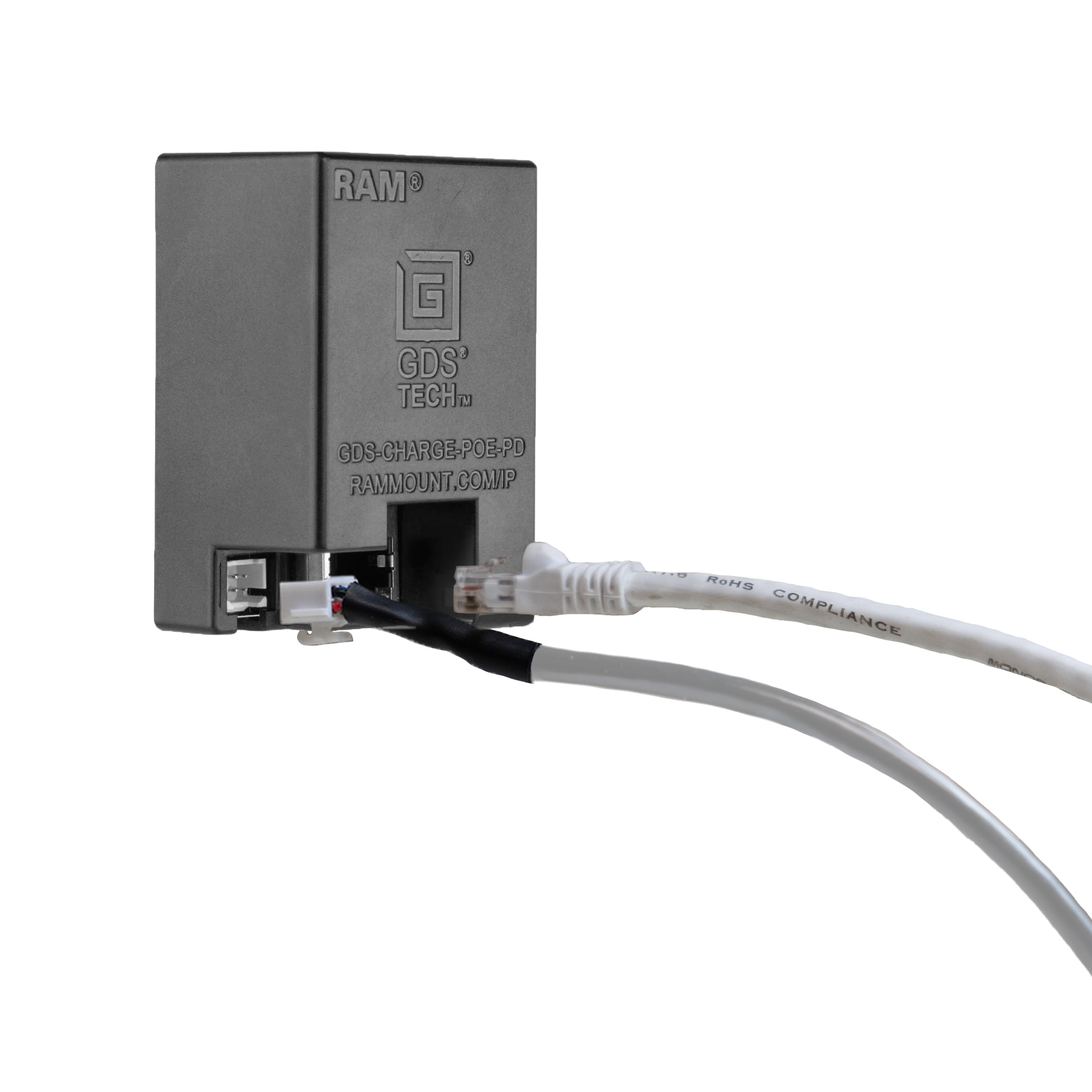 GDS® Uni-Conn™ Kantel en Draai Kiosk Dock met oplaadfunctie via PoE - Grijs - RAM Mounts RAM-GDS-DOCK-D14-U1E-GRY afbeelding 6