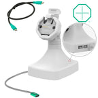 GDS® Uni-Conn™ Kantel- en Draai Kiosk Dock met oplaadfunctie via USB-C + Data - Grijs - RAM Mounts RAM-GDS-DOCK-D14-U3C-2A-GRY afbeelding 1