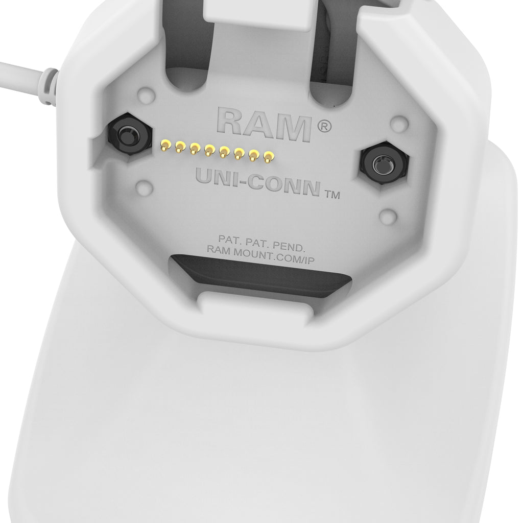 GDS® Uni-Conn™ Kantel- & Draai Kiosk Dock met oplaadfunctie via PoE - Grijs - RAM Mounts RAM-GDS-DOCK-D14-U3E-GRY afbeelding 5