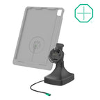 GDS® Uni-Conn™ Kantel- en Draai Kiosk dock met oplaadfunctie via USB-C + Data - RAM Mounts RAM-GDS-DOCK-D14-U3C-2A afbeelding 2