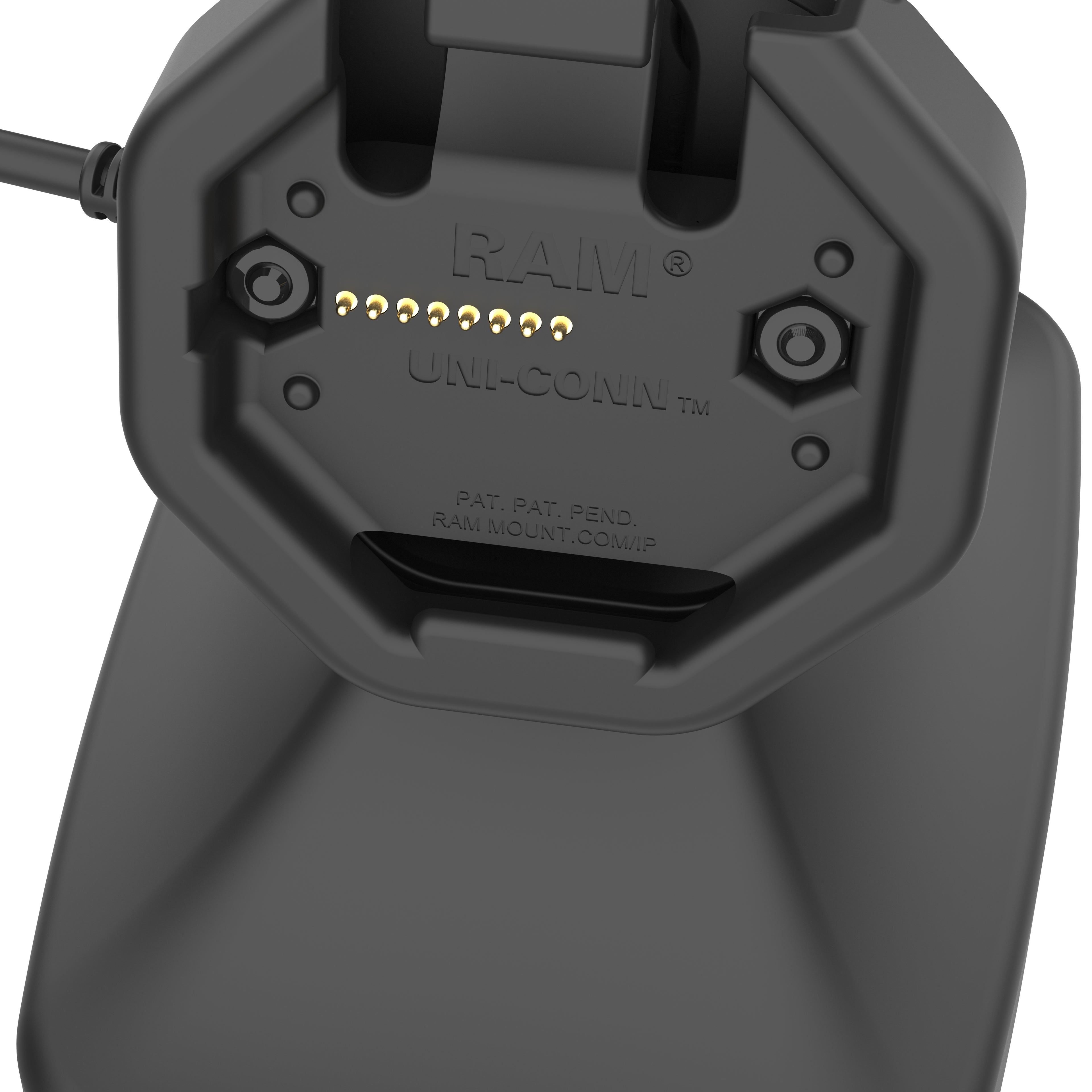 GDS® Uni-Conn™ Kantel- en Draai Kiosk Dock met oplaadfunctie via USB-C - RAM Mounts RAM-GDS-DOCK-D14-U3C afbeelding 5