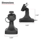 GDS® Uni-Conn™ Kantel- & Draai Dock met oplaadfunctie via PoE - RAM Mounts RAM-GDS-DOCK-D14-U3E afbeelding 6