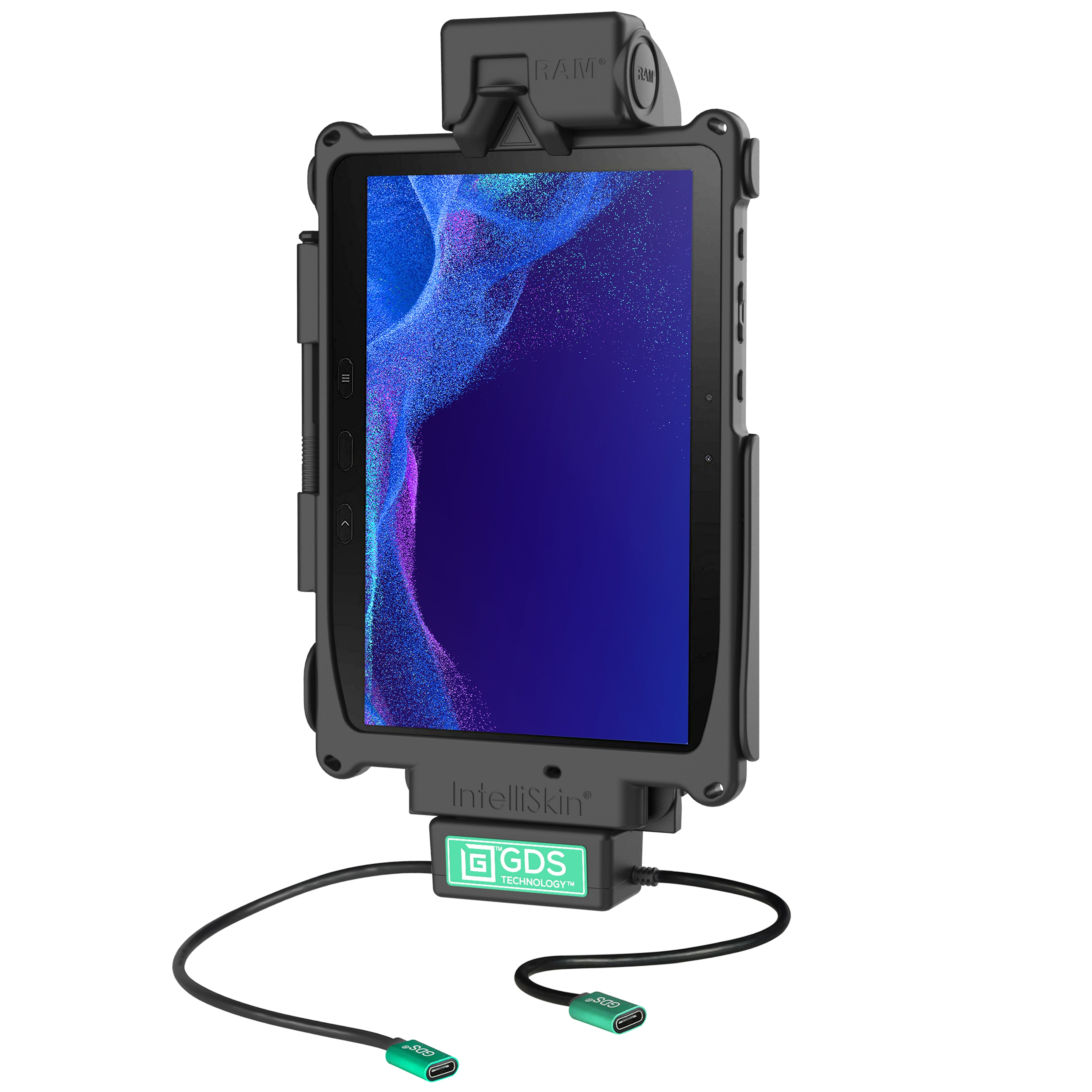 GDS tough docktrade USB-C data voor tab ACTIVE5 pro 4 pro - RAM Mounts RAM-GDS-DOCK-SAM54NC-CU