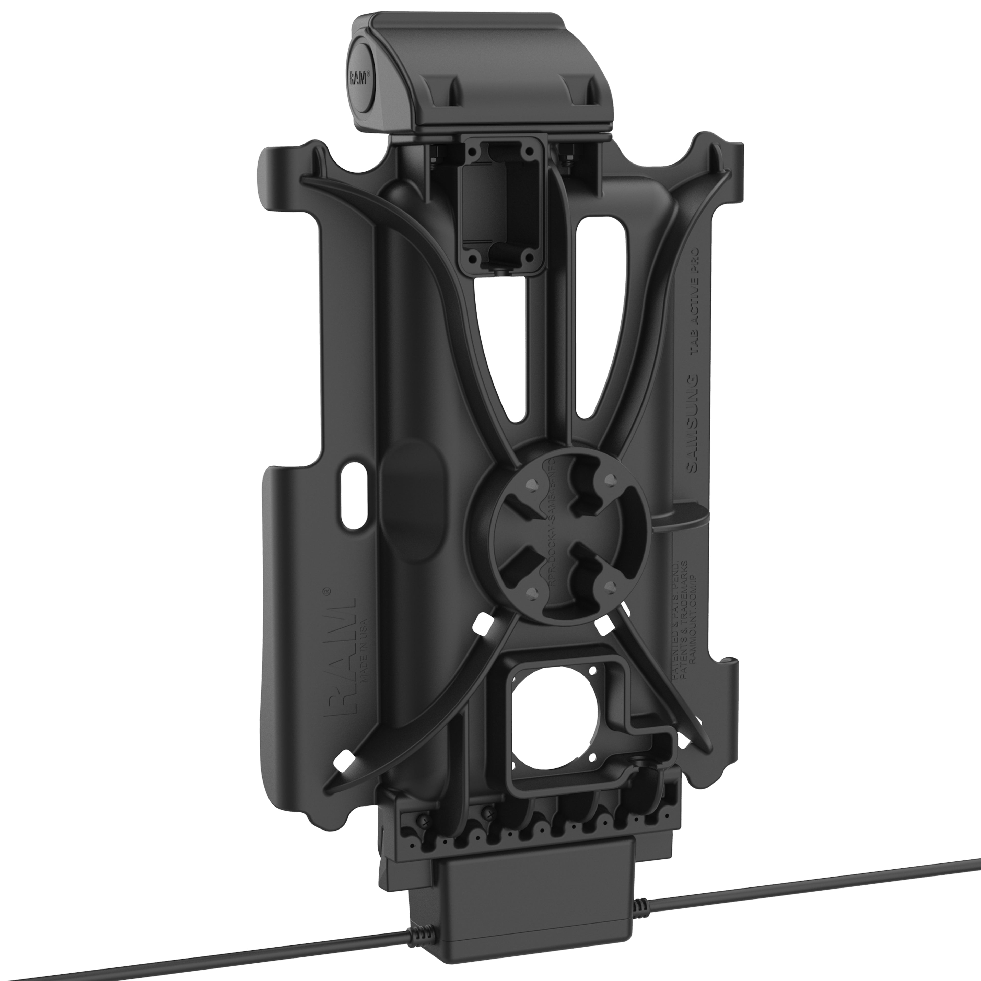 GDS® Tough-Dock™ + USB-C Data voor Tab Active5 Pro & 4 Pro - RAM Mounts RAM-GDS-DOCK-SAM54NC-CU afbeelding 3