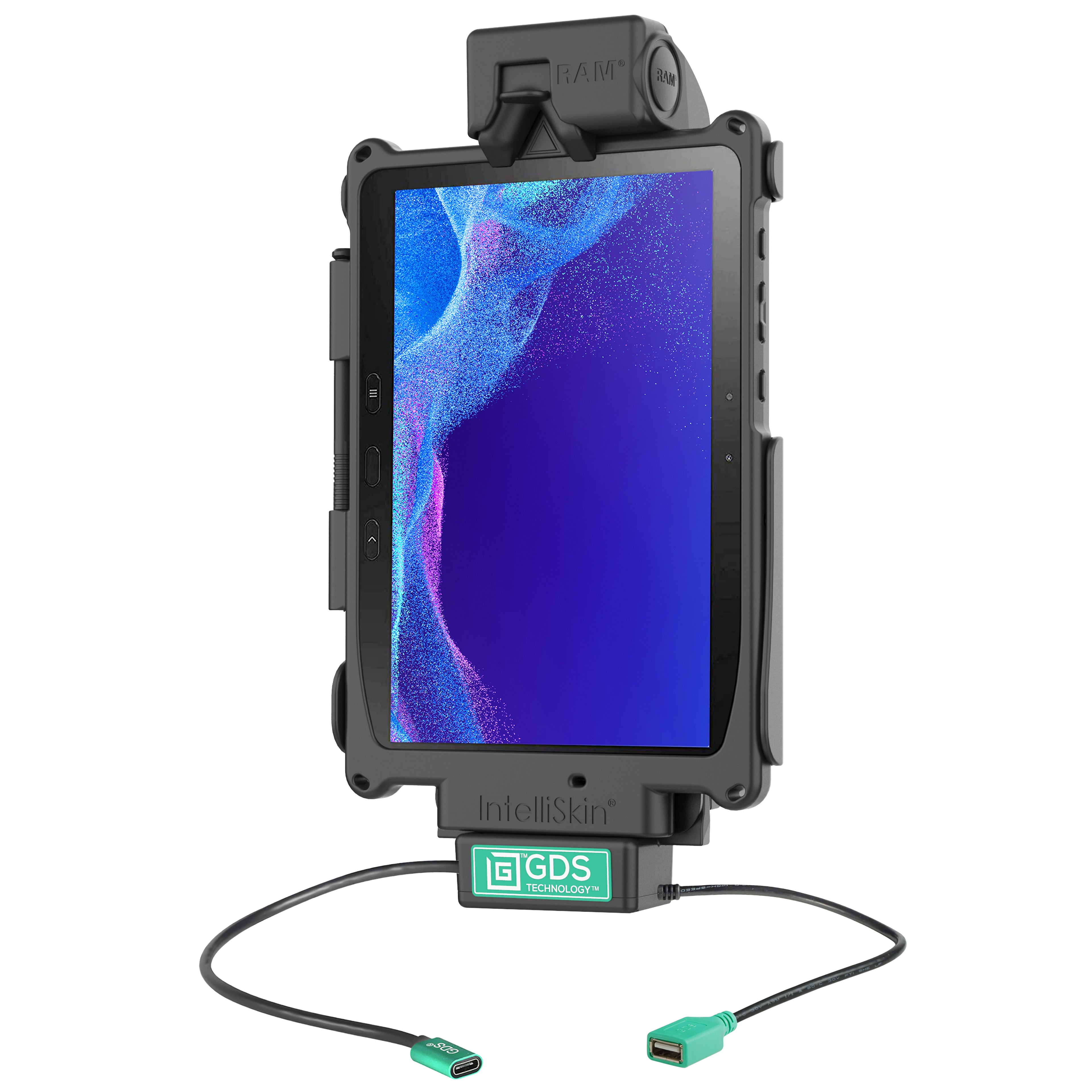 GDS® Tough-Dock™ + Enkele USB-A voor Tab Active5 Pro & 4 Pro - RAM Mounts RAM-GDS-DOCK-SAM54NCDU afbeelding 1