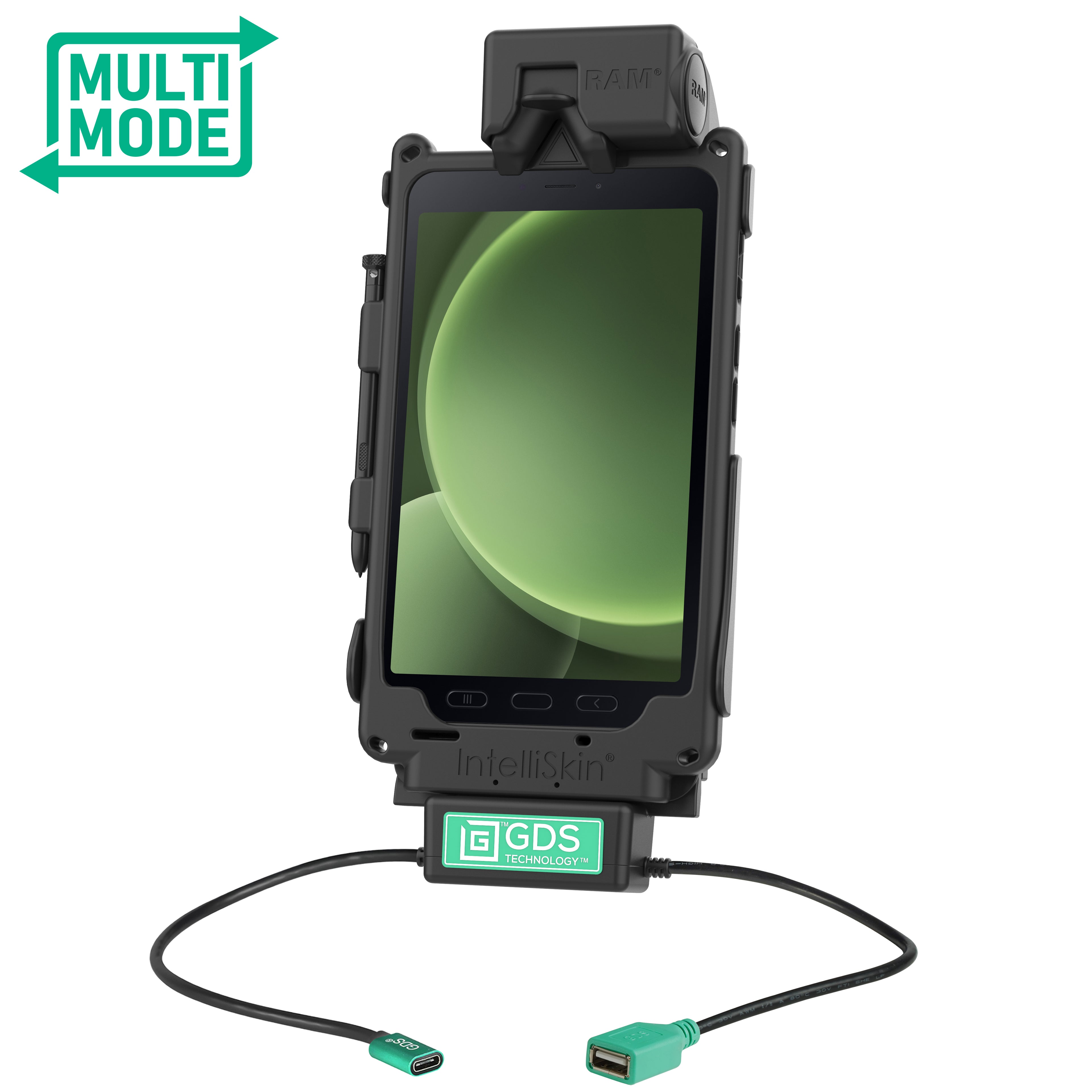GDS tough dock met multi mode voor Samsung tab ACTIVE5 3 - RAM Mounts RAM-GDS-DOCK-SAM62-MMU