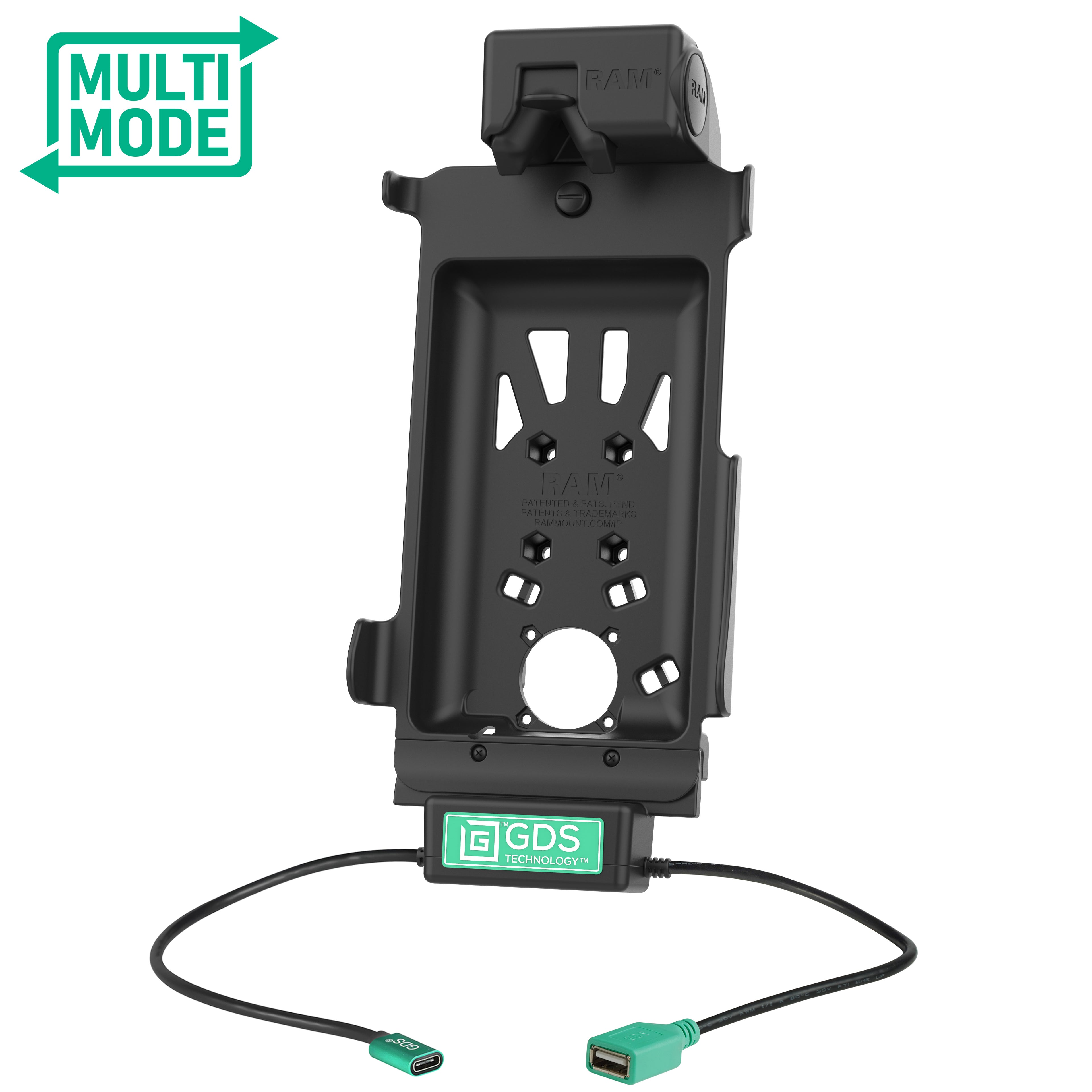 GDS® Tough-Dock™ met Multi-Mode voor Samsung Tab Active5 & 3 - RAM Mounts RAM-GDS-DOCK-SAM62-MMU afbeelding 2