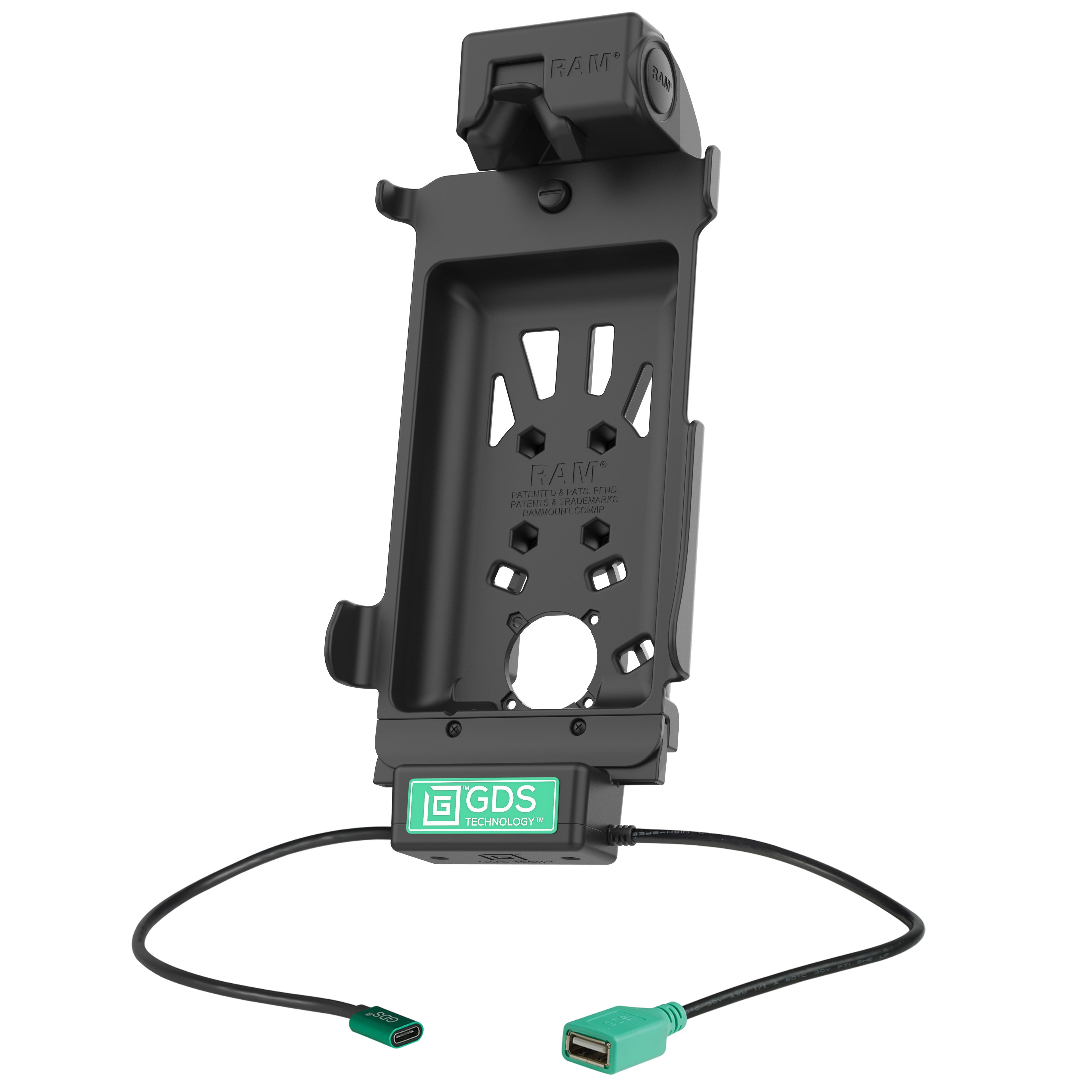 GDS® Tough-Dock™ + Enkele USB-A voor Samsung Tab Active5 & 3 - RAM Mounts RAM-GDS-DOCK-SAM62CDU afbeelding 2