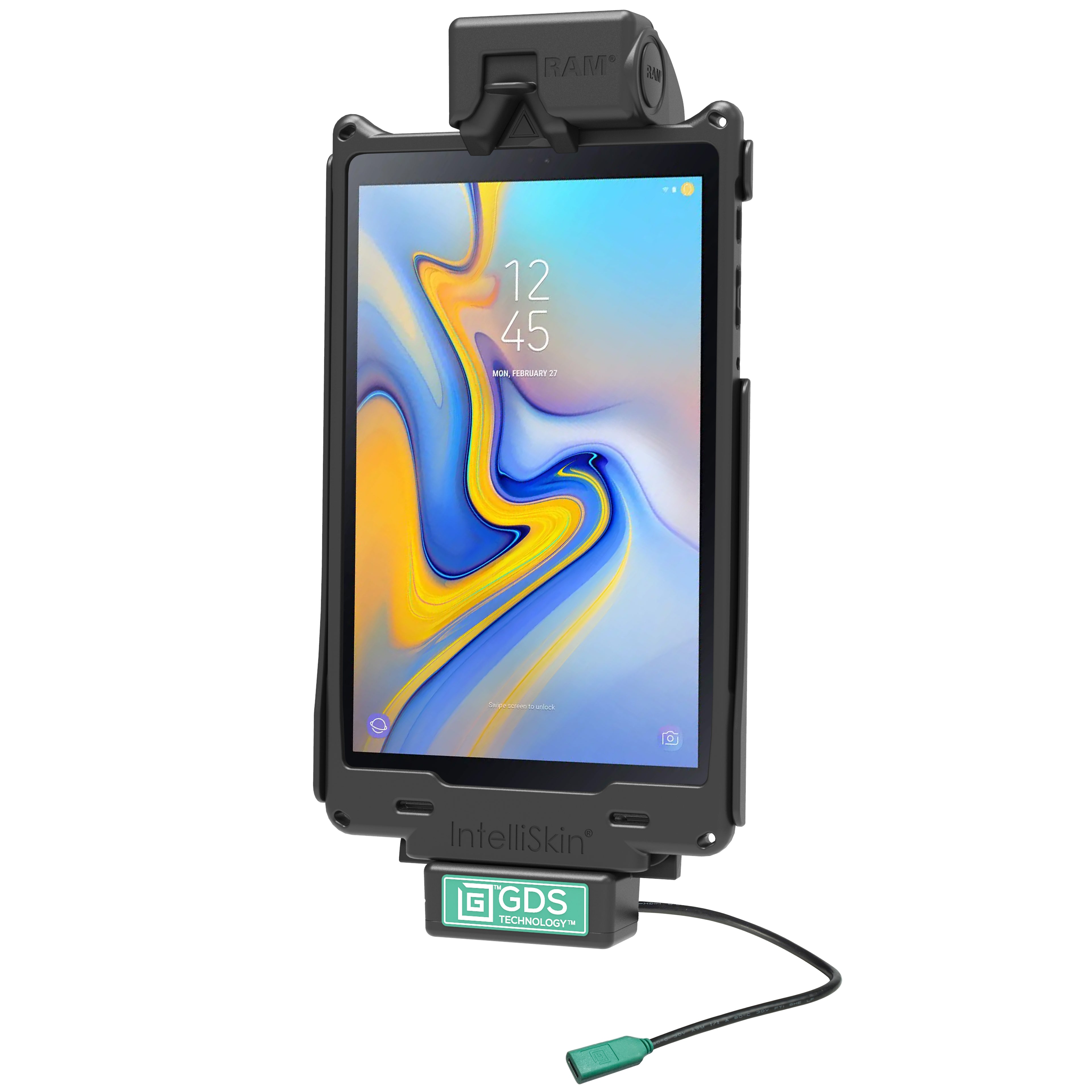 GDS tough dock met USB-C 31 voor Samsung tab a 105 sm T590 t 597 - RAM Mounts RAM-GDS-DOCK-SAM66CU