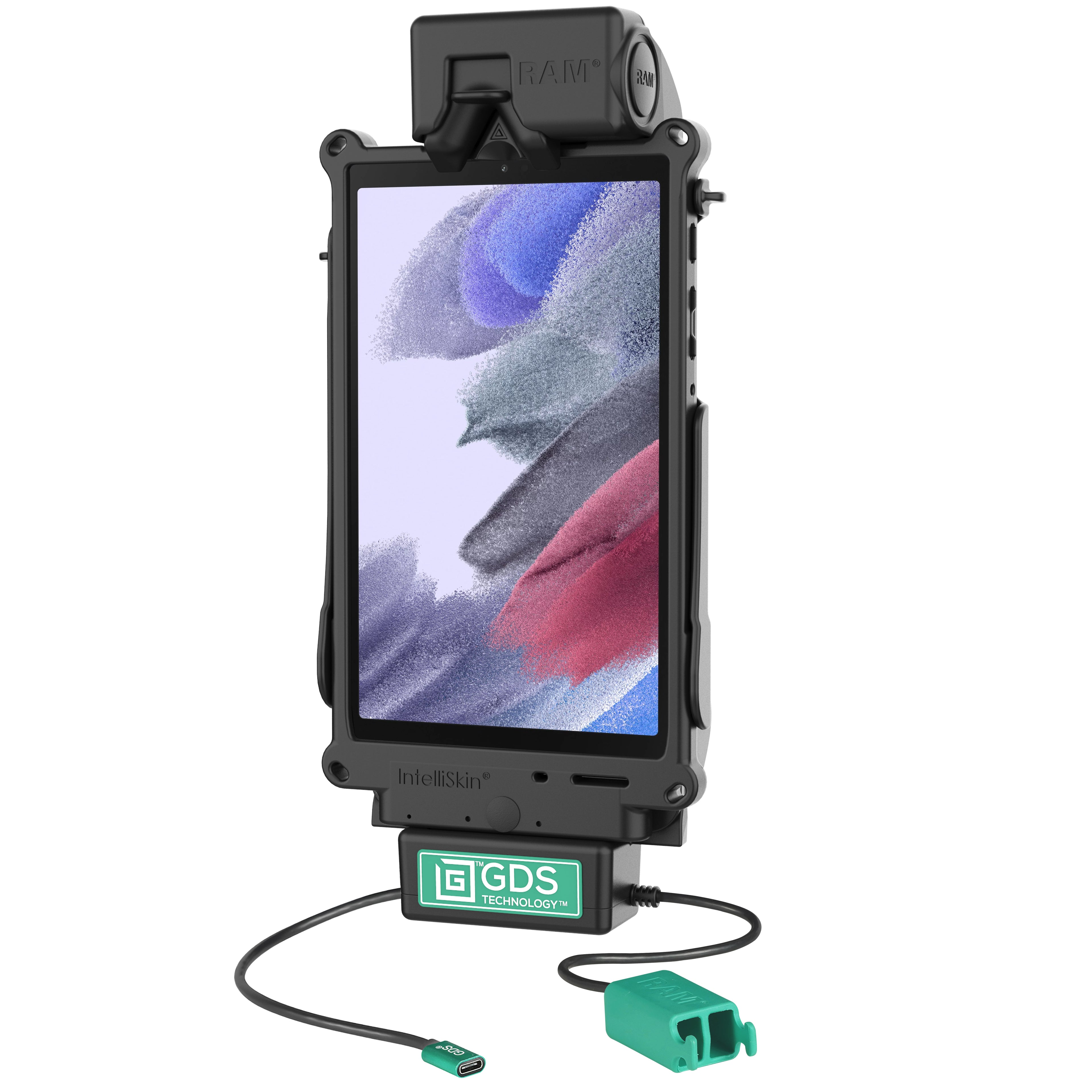 GDS® Tough-Dock™ + Dubbele USB-A voor Samsung Tab A11+ & Tab A9+ - RAM Mounts RAM-GDS-DOCK-SAM80CD2U afbeelding 1