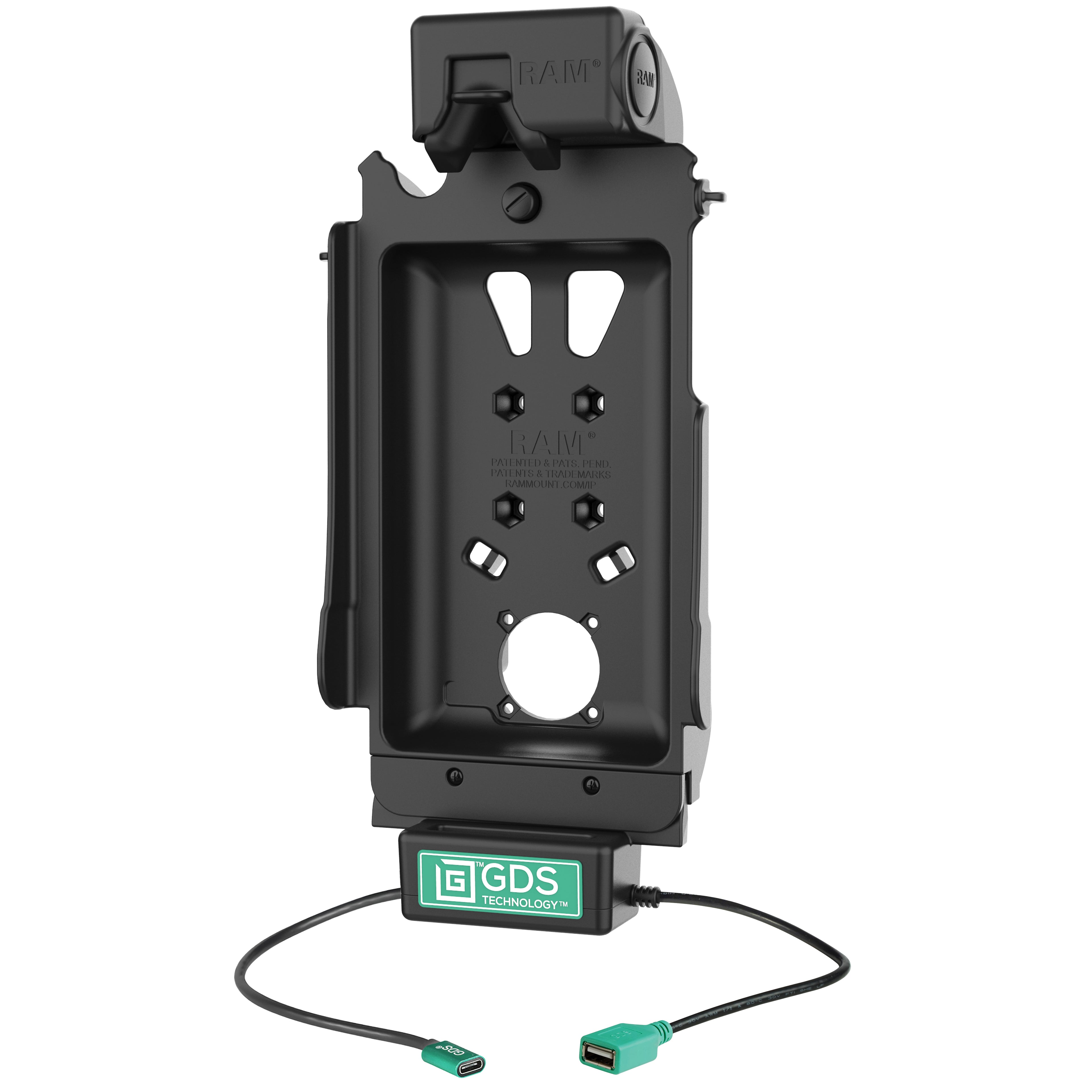 GDS® Tough-Dock™ + Enkelvoudige USB-A voor Samsung Tab A11+ & Tab A9+ - RAM Mounts RAM-GDS-DOCK-SAM80CDU afbeelding 2