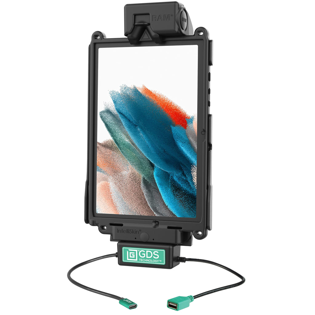 GDS tough dock enkele USB a voor Samsung tab A8 105 sm X200 - RAM Mounts RAM-GDS-DOCK-SAM83CDU