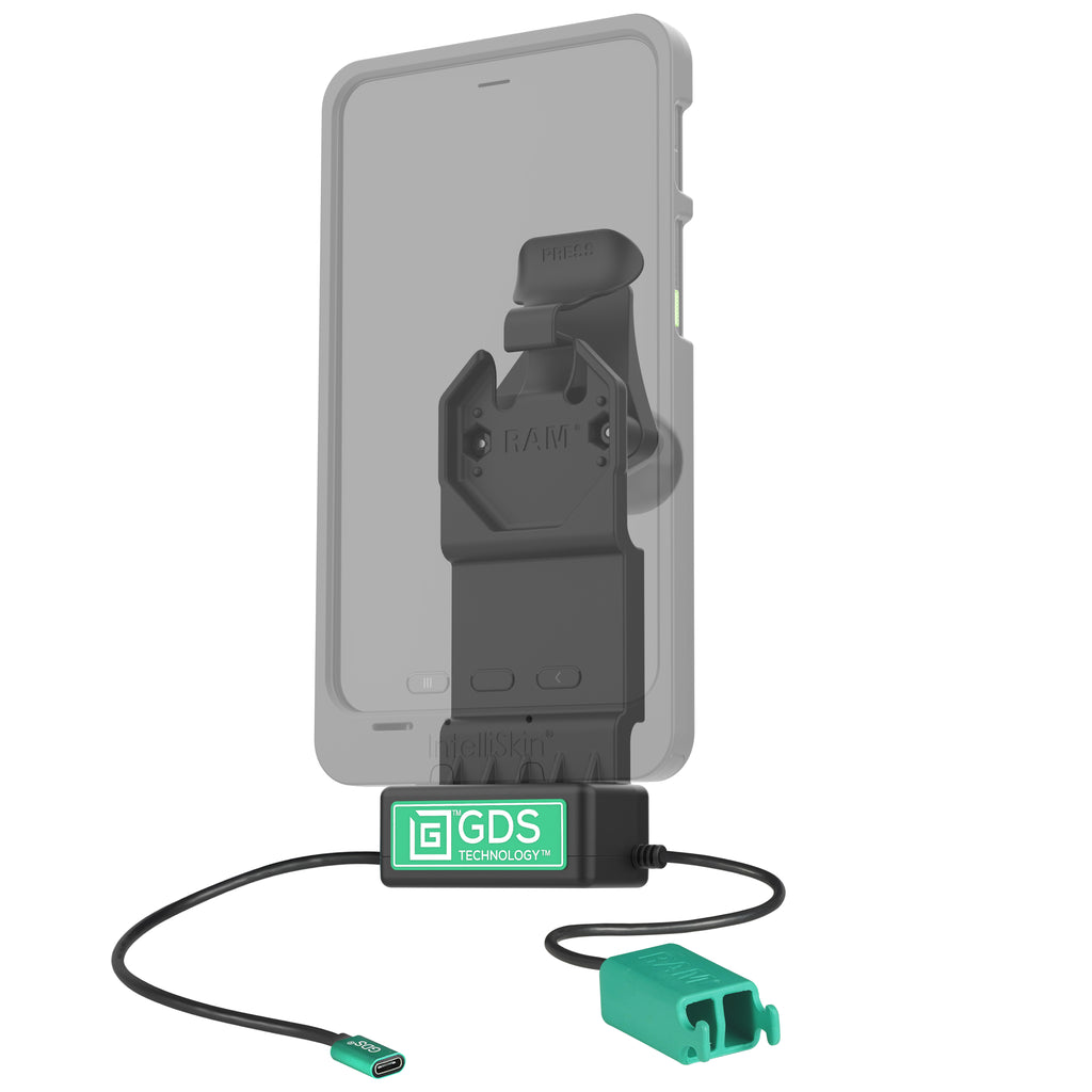 GDS® Uni-Conn™ Dock + Dubbele USB-A met ontgrendelingshendel - RAM Mounts RAM-GDS-DOCK-U1CD2U afbeelding 2