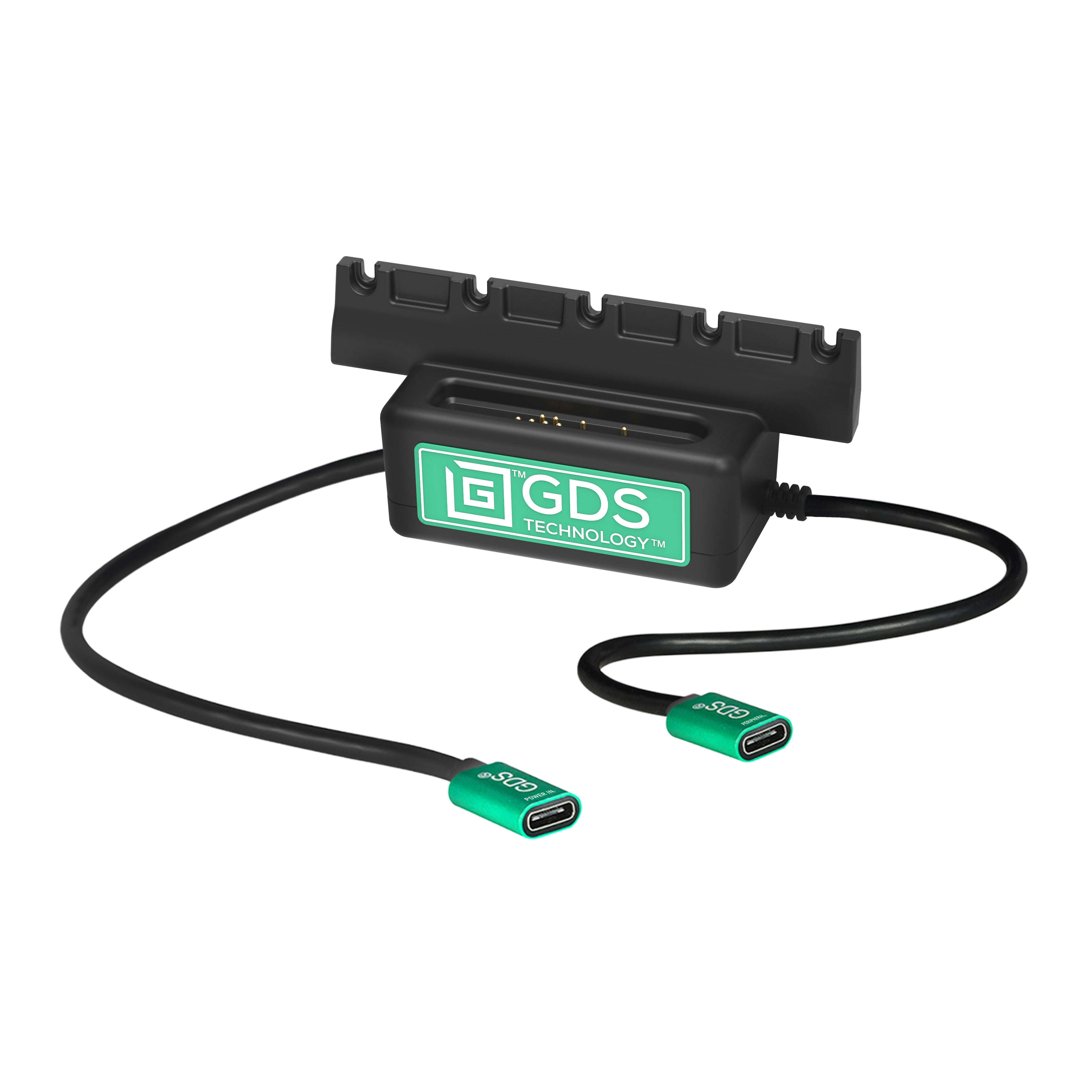GDS® Power + USB-C Data Dock Onderkant voor IntelliSkin® - RAM Mounts RAM-GDS-DOCK-V10C-CU afbeelding 1