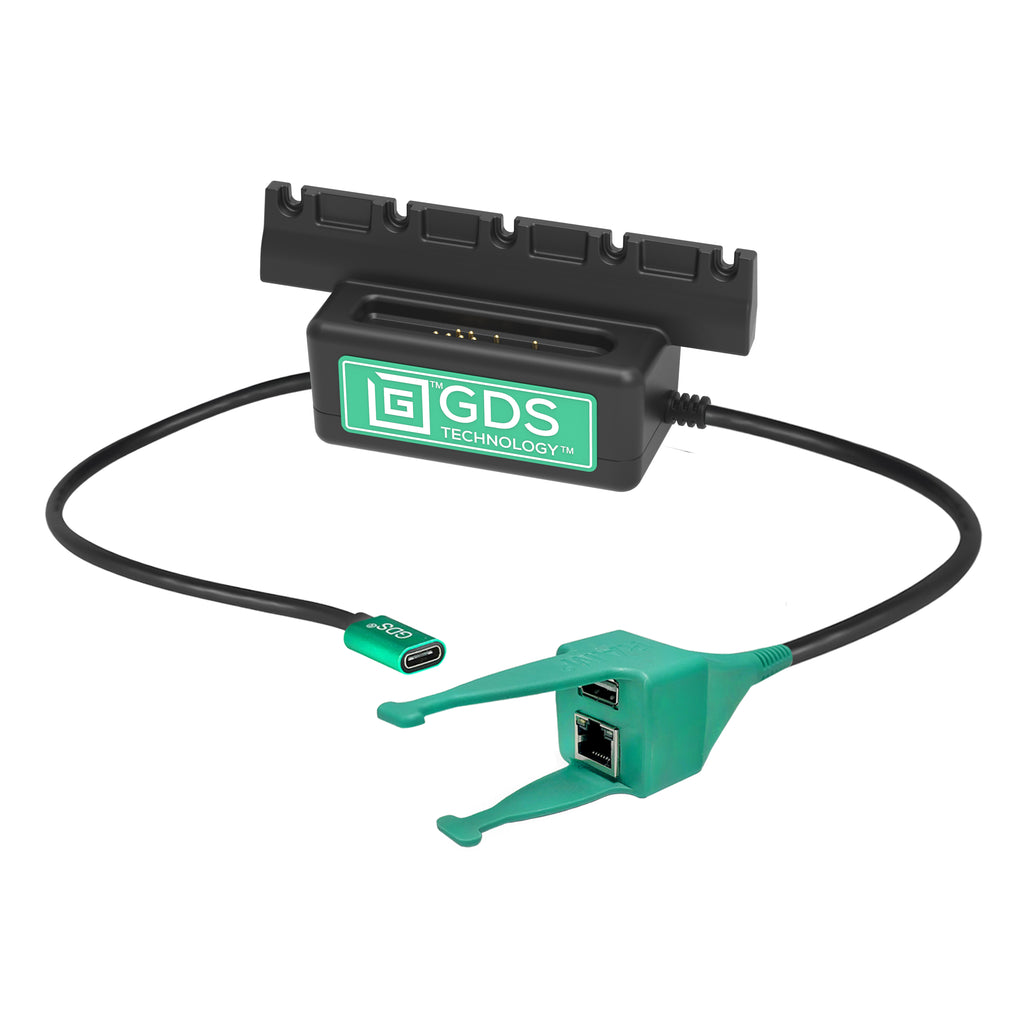 GDS power USB a RJ45 data dock onderkant voor intelliskin - RAM Mounts RAM-GDS-DOCK-V10C-RJ45AU