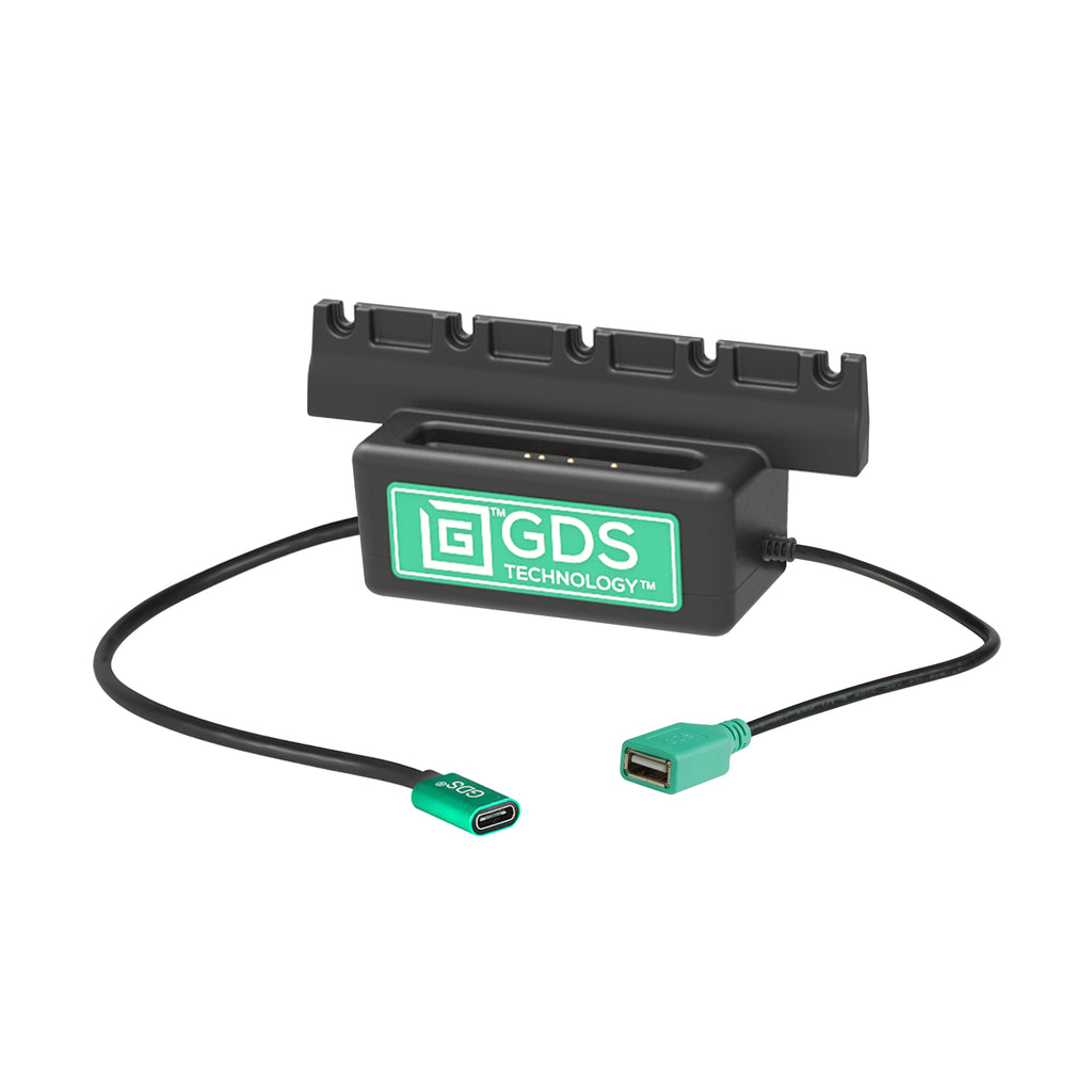 GDS power enkele USB a dock cup voor intelliskin next gen tablets - RAM Mounts RAM-GDS-DOCK-V10PDU